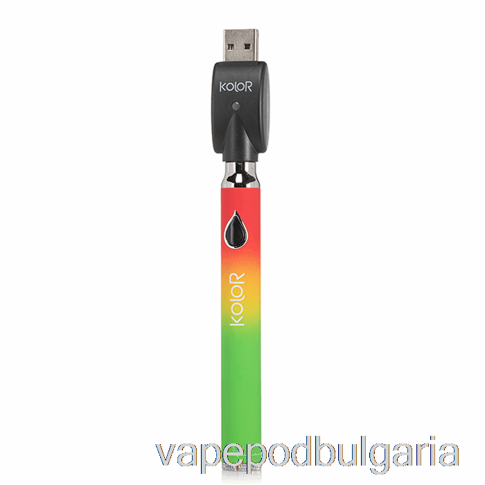 Vape Течности Leaf Buddi Kolor Twist Slim 650mah батерия Rasta